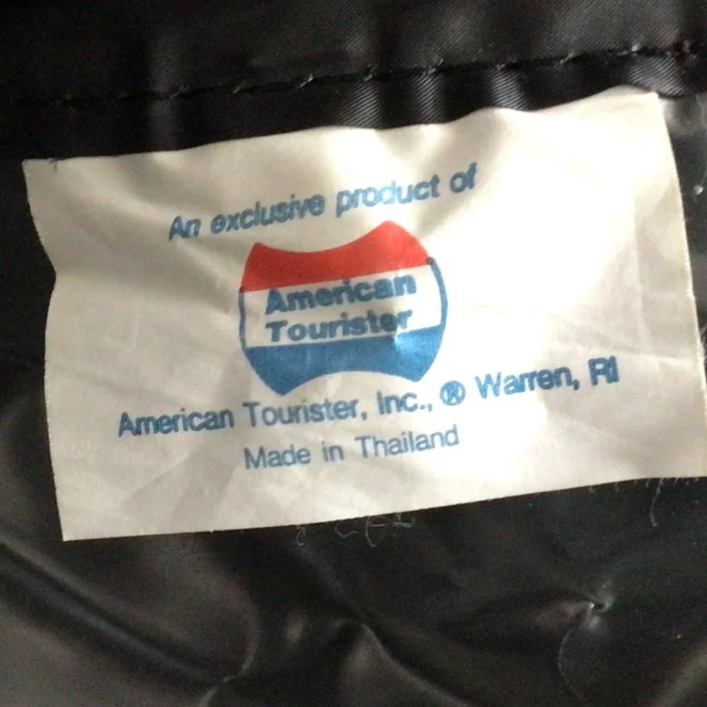 American Tourister - Black Canvas Travel Bag - Picture 13 of 15